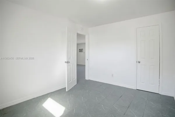 a view of empty room