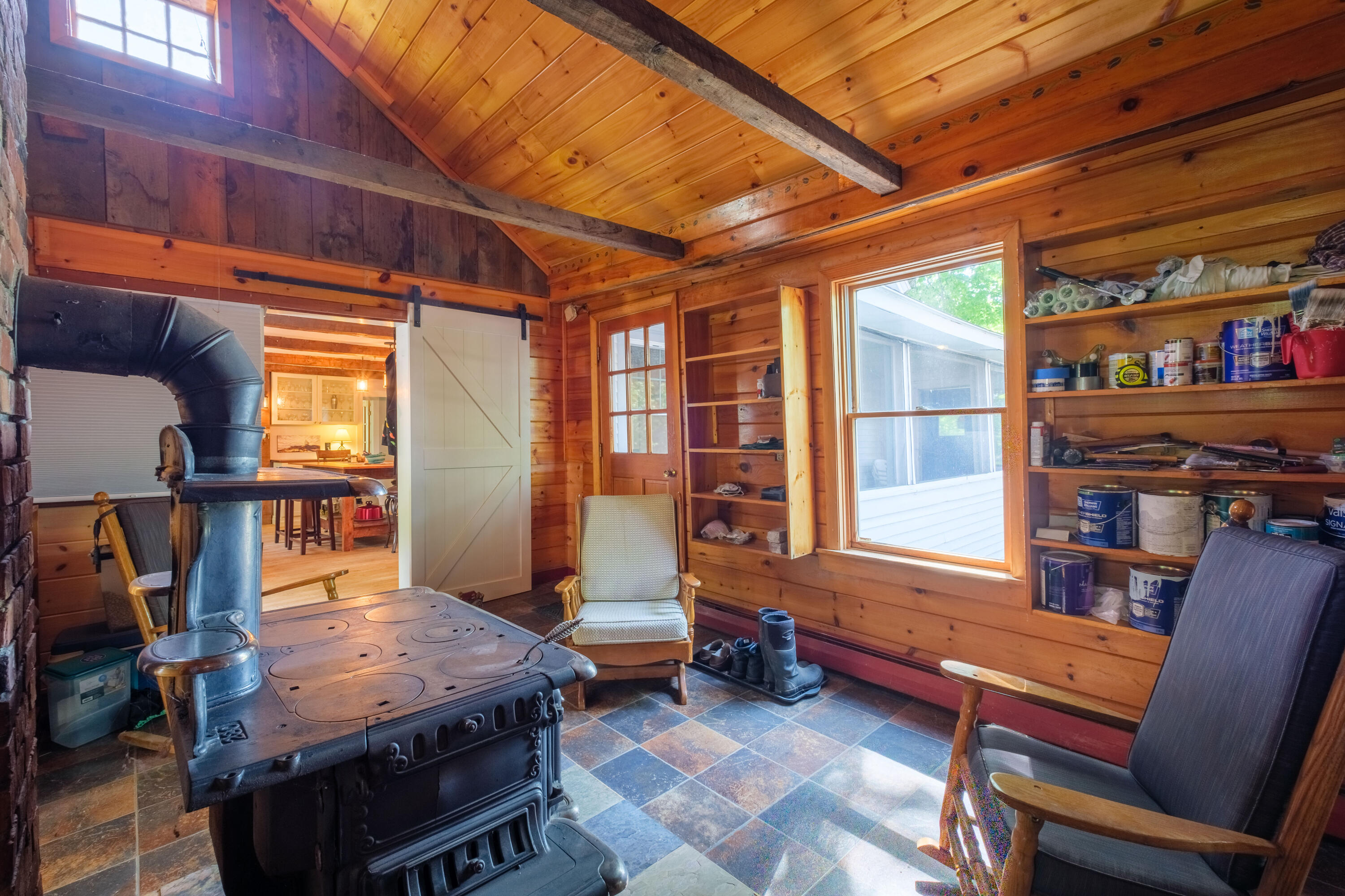 6 Sedgley Road Greene, ME 04236 - Photo 75 of 77 Wood Stove Room-2