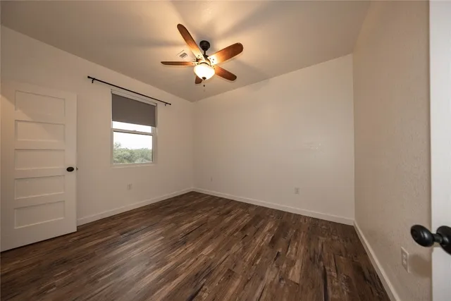 wooden floor in an empty room