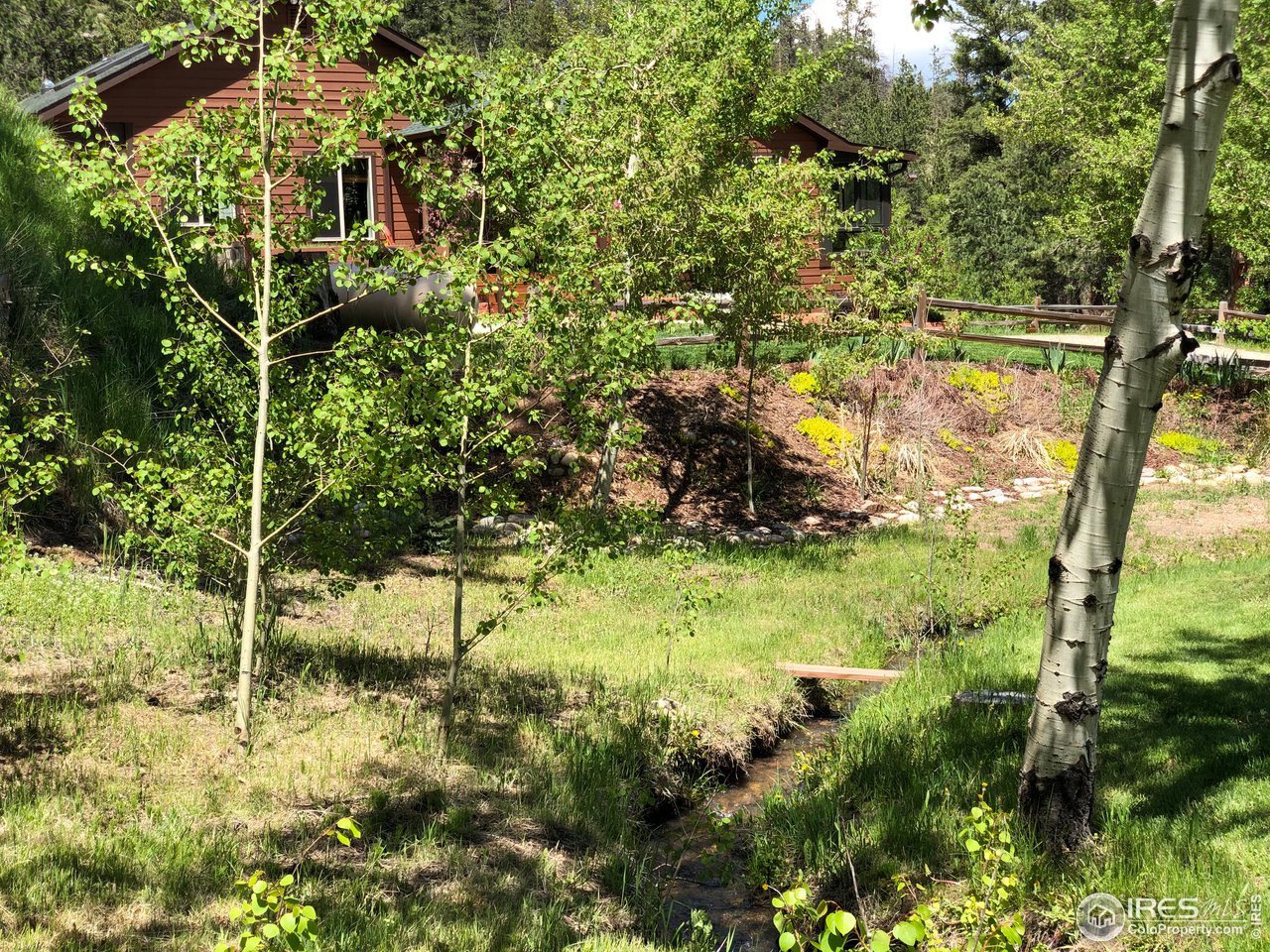 Seasonal Creek in the Front of the Home