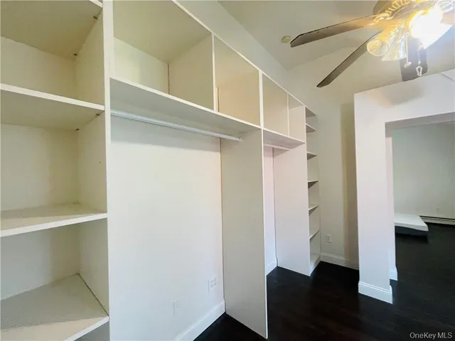 a view of walk in closet