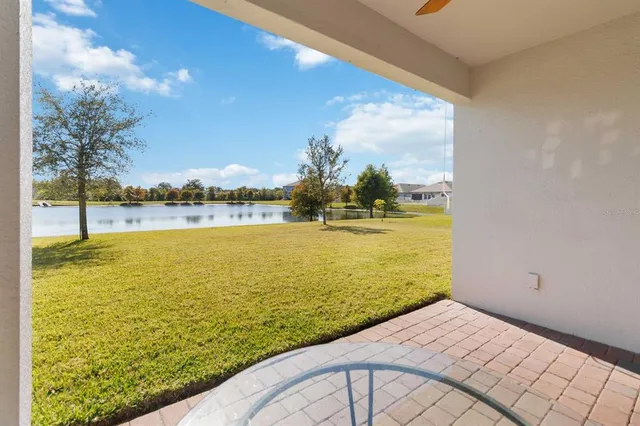 a view of an ocean from a balcony