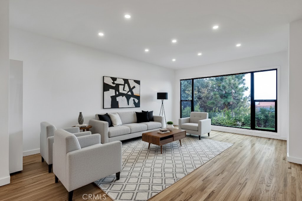 25710 Crest Road Torrance, CA 90505 - Photo 17 of 72 Virtually Staged - Living Room with serene views.