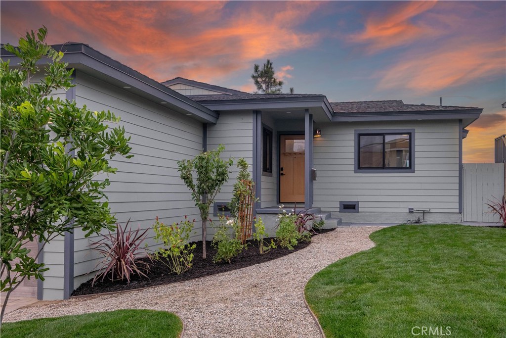 25710 Crest Road Torrance, CA 90505 - Photo 4 of 70 New Hardie Board Siding, new exterior 50 Year CertainTeed Presidential Shingle Roof & new Signet Fir Fiberglass entry door with privacy glass and new windows throughout.