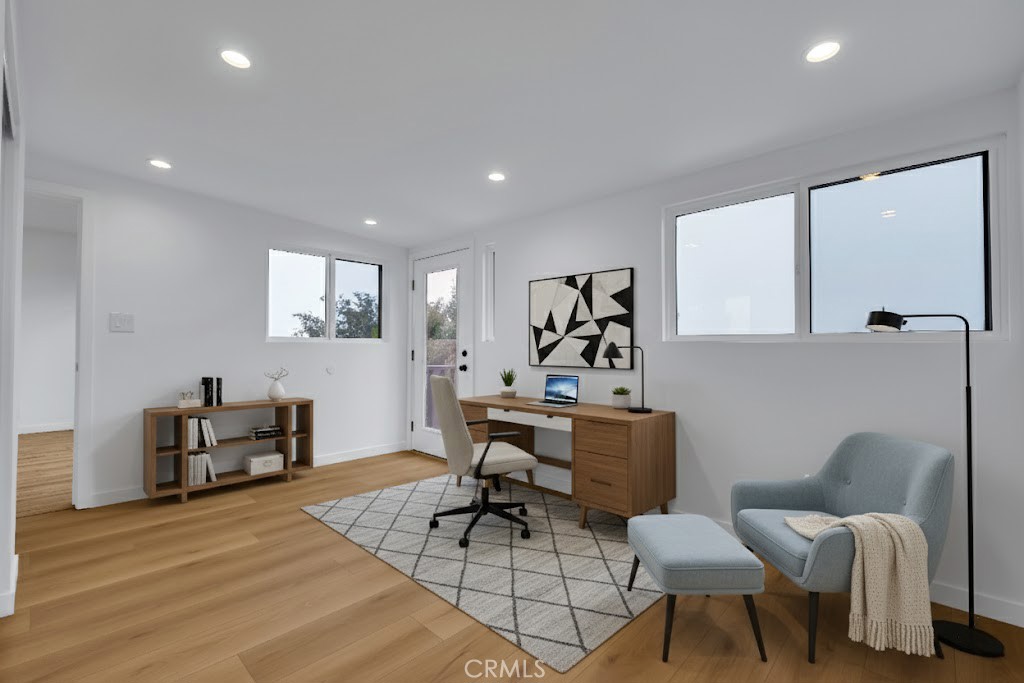 25710 Crest Road Torrance, CA 90505 - Photo 44 of 72 Virtually Staged - Converted Sunroom - to office with views