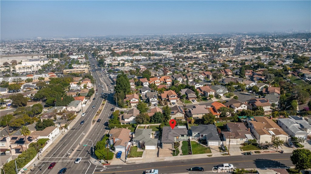 25710 Crest Road Torrance, CA 90505 - Photo 65 of 72 Aerial view of 25710 Crest Rd. West Facing Home.