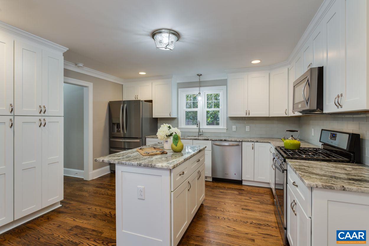111 Westminster Road Charlottesville, VA 22901 - Photo 14 of 39 a kitchen with a sink stove and refrigerator
