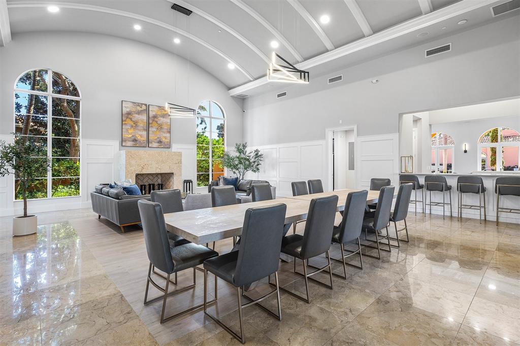 6453 Montesito Street Boca Raton, FL 33496 - Photo 55 of 60 a view of a dining room with furniture window and outside view