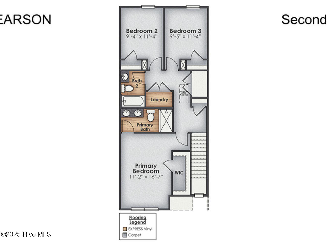 128 North Grassland Road, Unit 11 Surf City, NC 28445 - Photo 3 of 49 Pearson 1418 Second Floor-003-008-1280x9