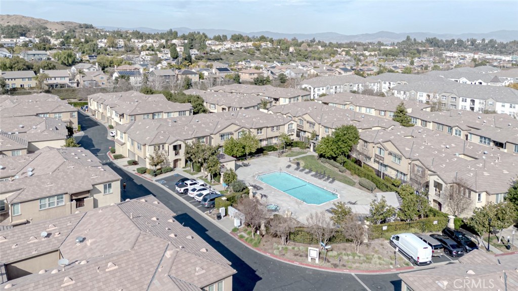 25562 Huxley Drive Stevenson Ranch, CA 91381 - Photo 20 of 24 an aerial view of a house