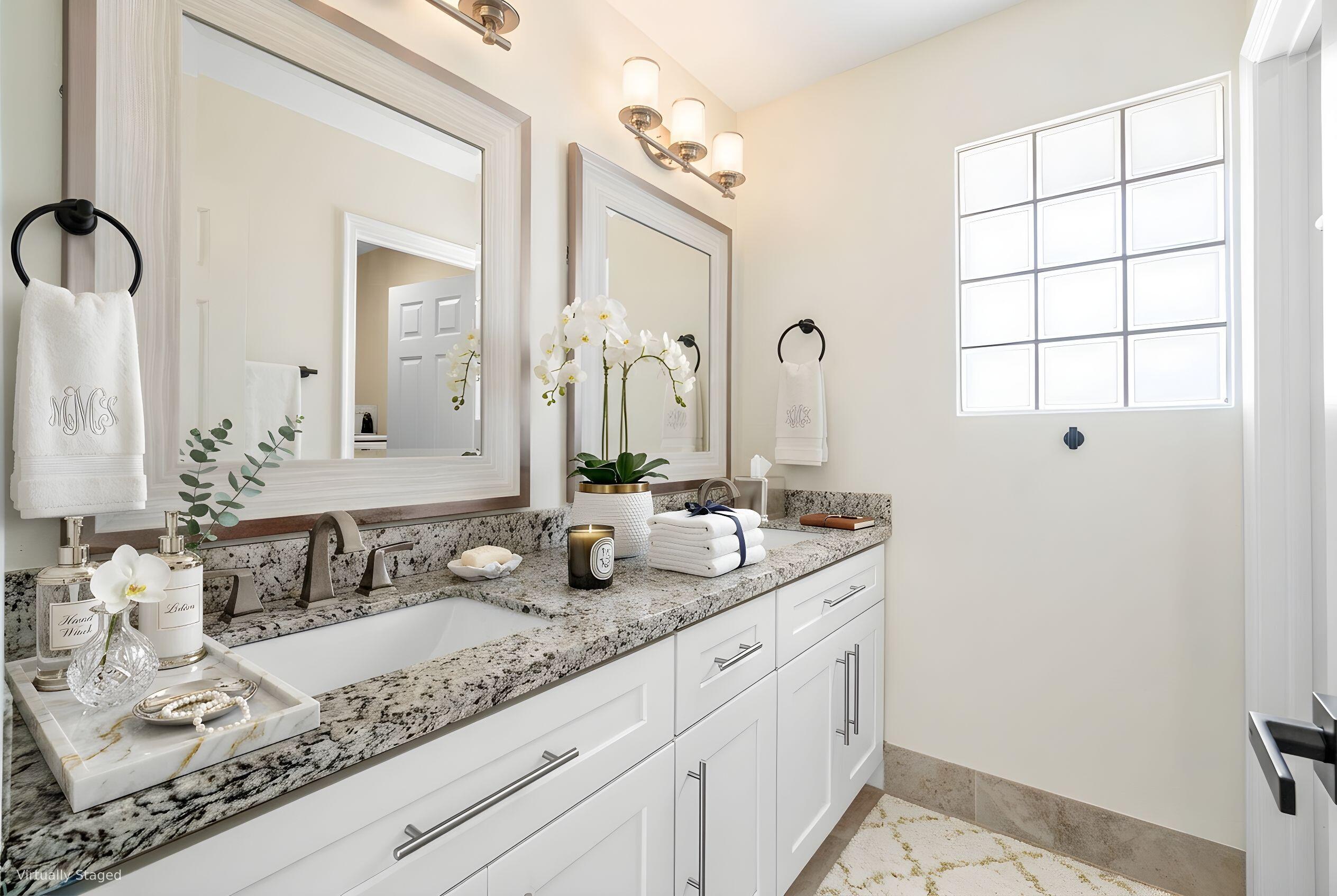 10889 Tamoron Lane Boca Raton, FL 33498 - Photo 19 of 33 BocaRaton-FL-33498-Upstairs Bath