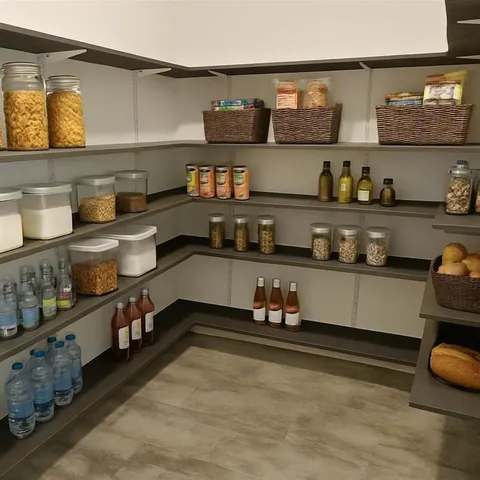 a view of a door with a sign on it