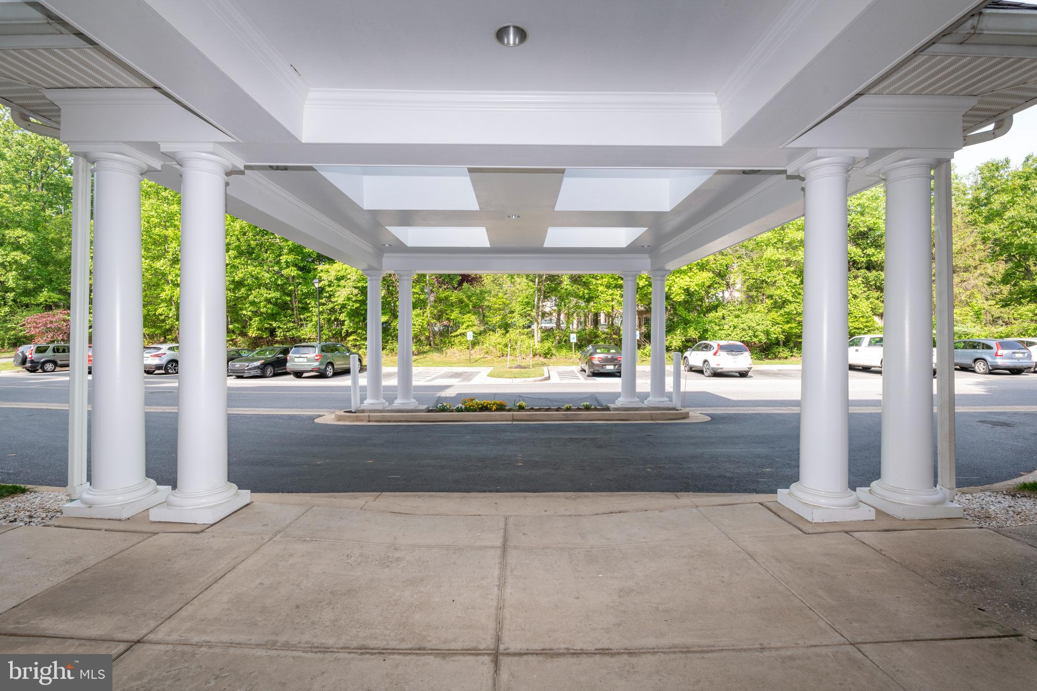 Convenient covered entry
