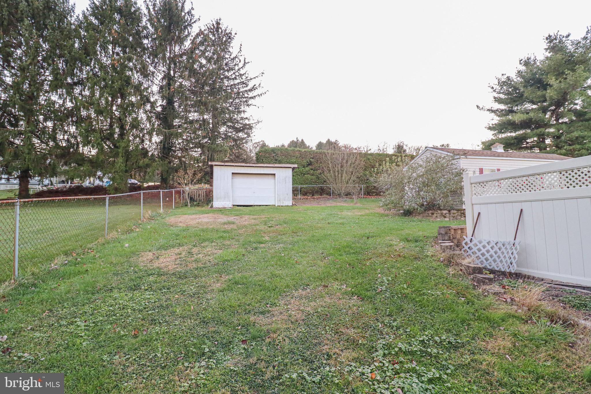 170 Donrene Road Mount Wolf, PA 17347 - Photo 63 of 71 a view of a backyard with a garden and plants