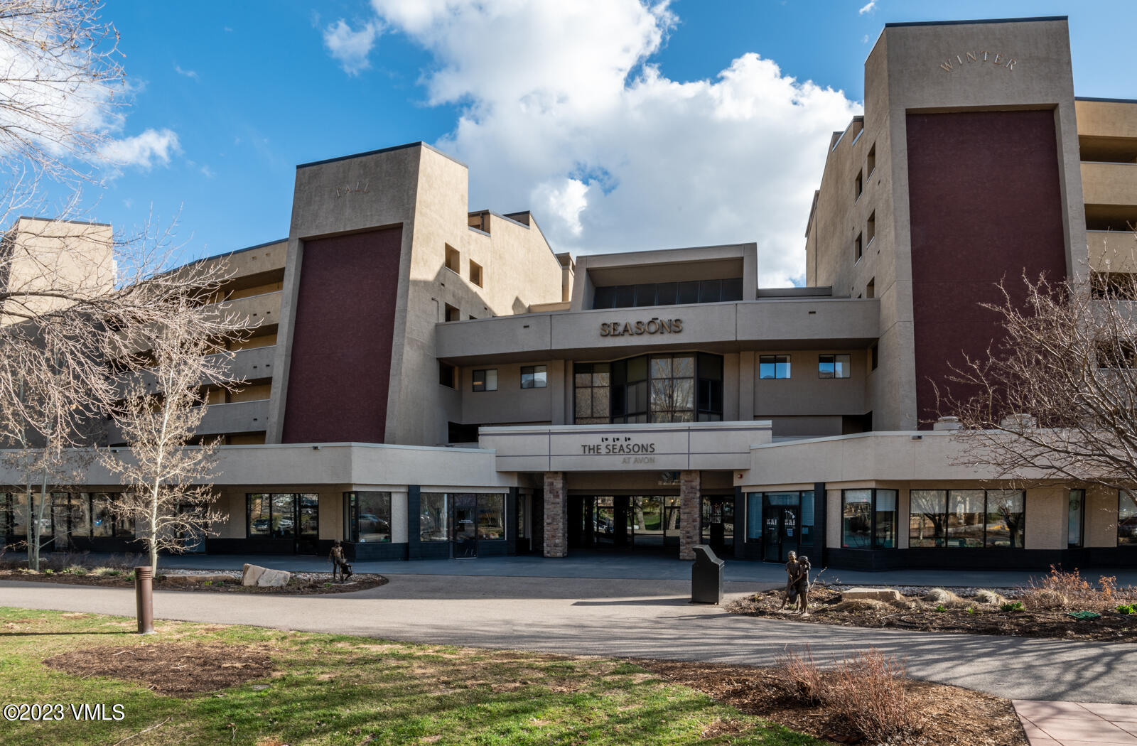 137 Benchmark Road, Unit 209 Avon, CO 81620 - Photo 15 of 20 a front view of a building with stairs