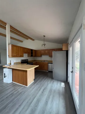 a view of a walk in closet