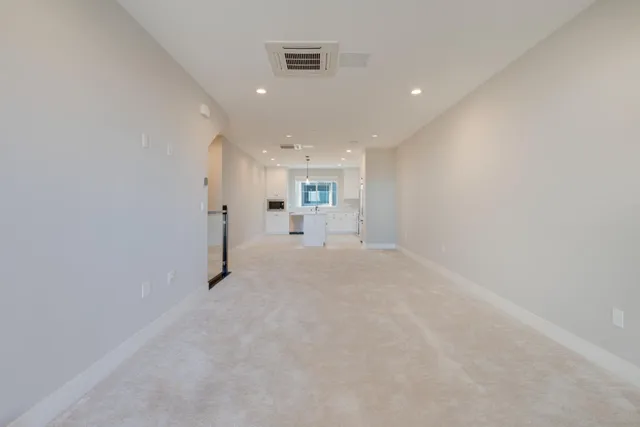 a view of empty room