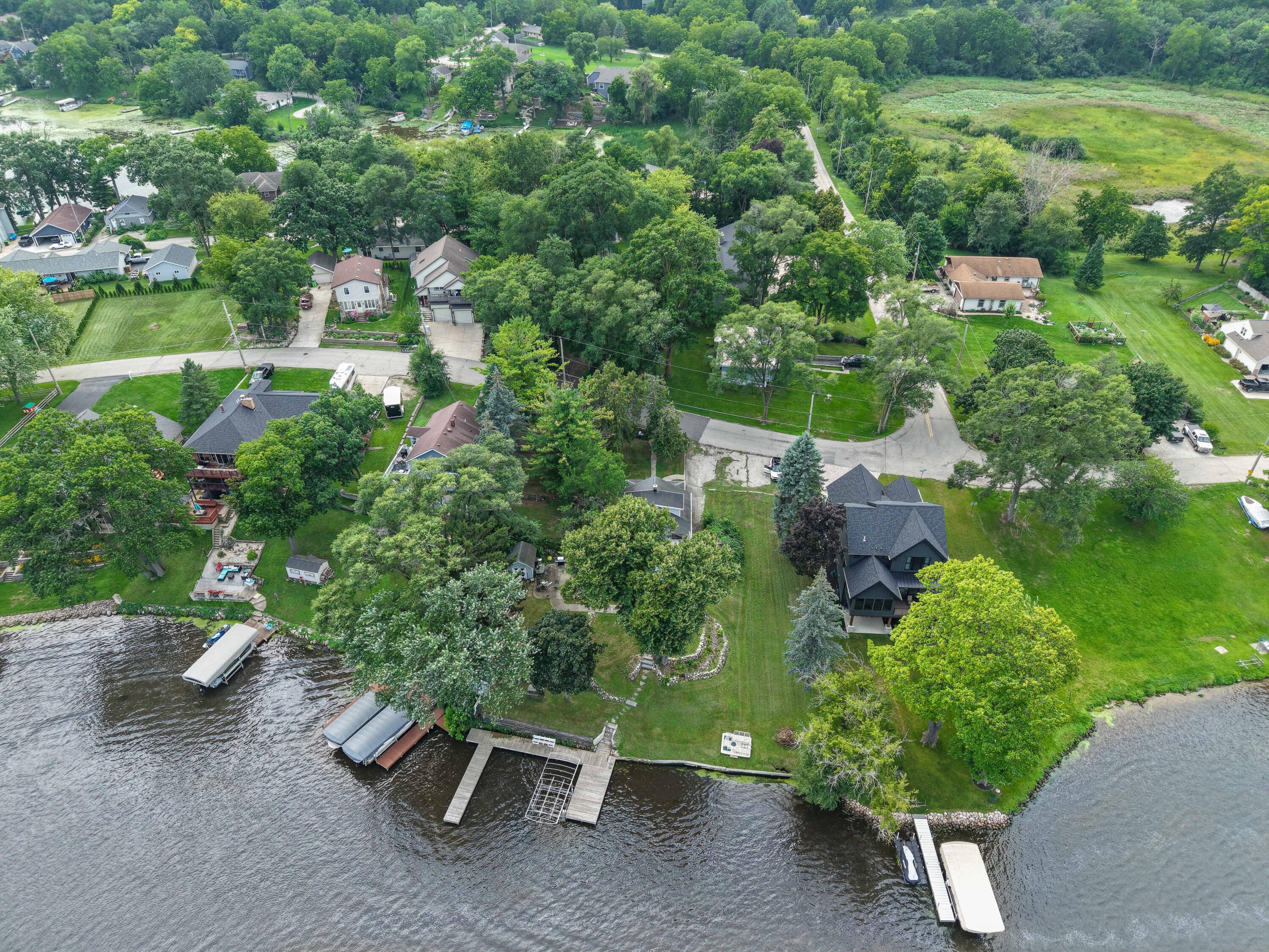 5725 East Peninsula Road Waterford, WI 53185 - Photo 6 of 41 Drone View