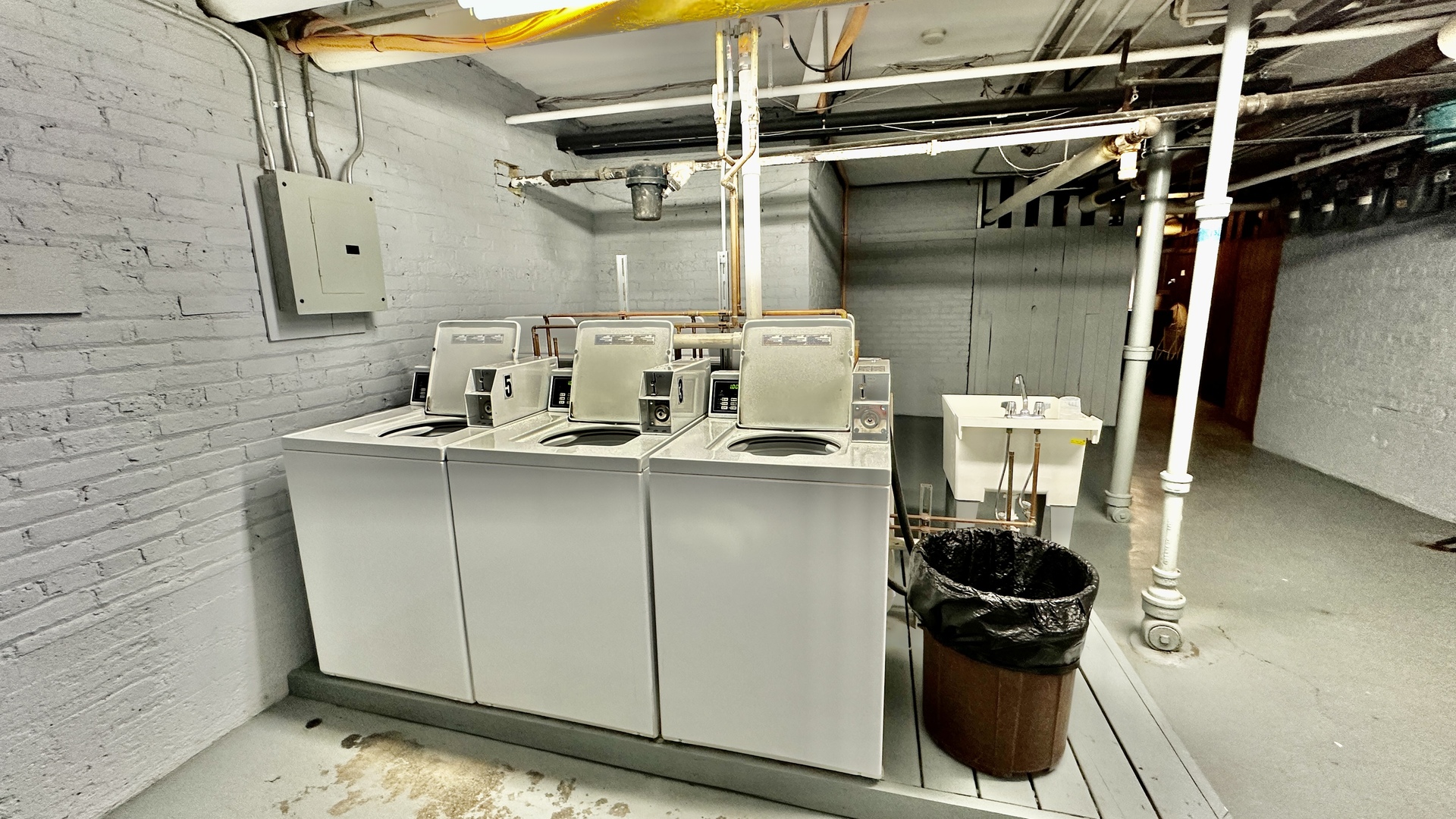 1319 West Addison Street, Unit 1A Chicago, IL 60613 - Photo 19 of 20 a close view of water heater room