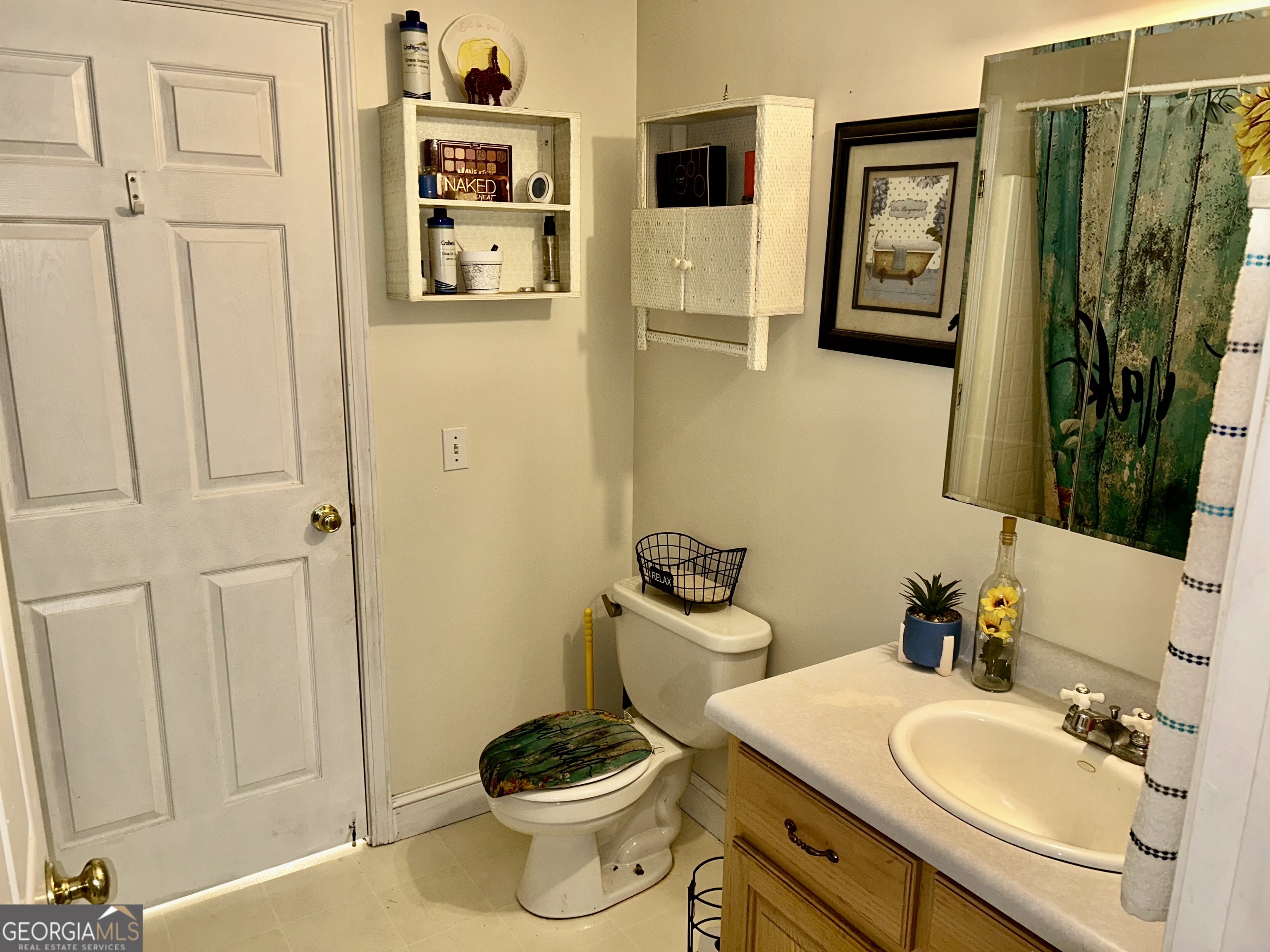 3272 Horace Road Bowman, GA 30624 - Photo 24 of 40 a bathroom with a sink toilet and shower