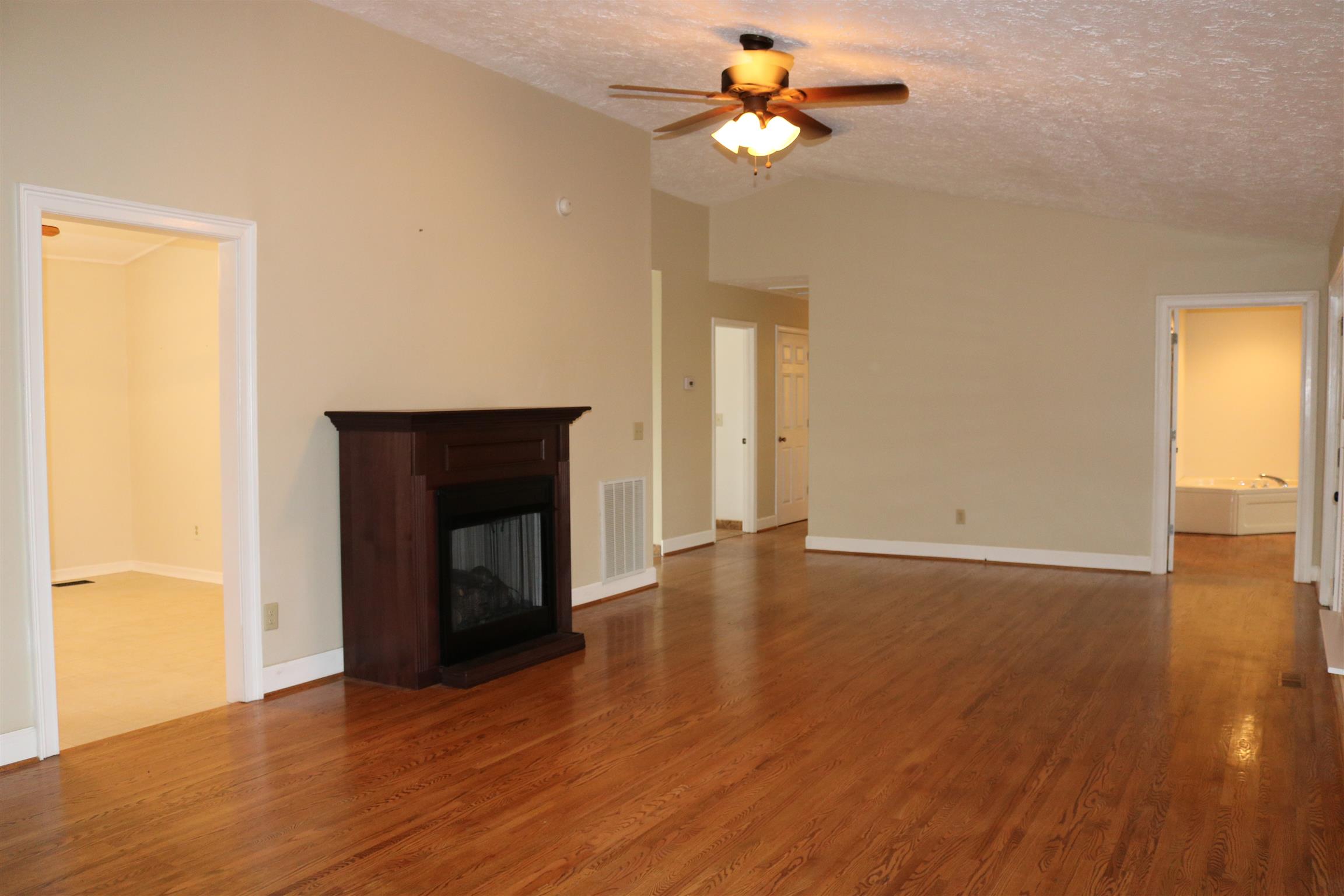 3963 Calista Road Cross Plains, TN 37049 - Photo 3 of 27 You will not believe the size of this enormous living room! It measures in at 29x13! Check out the awesome fireplace for cozy winter evenings!