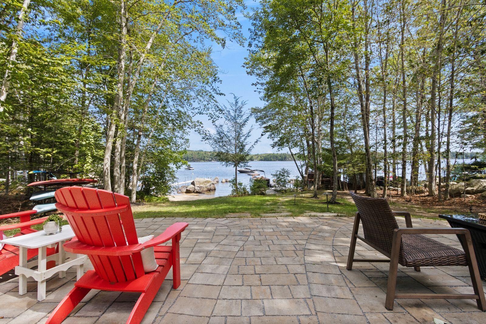 60 RIDGE ROAD FROM THE PATIO VIEW