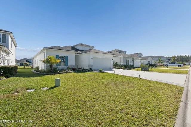 a view of a house with a swimming pool
