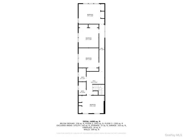 a picture of a room with a white wall