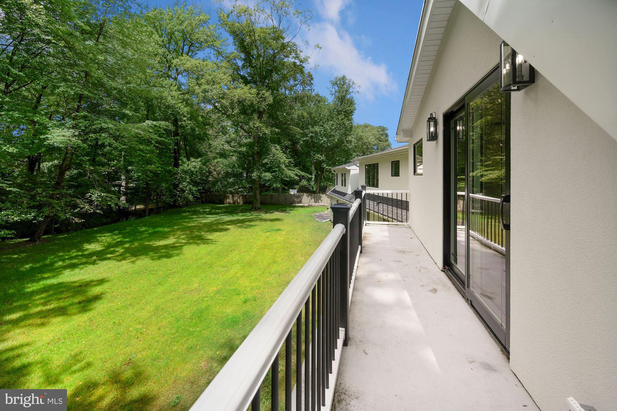 33 Robin Road Moorestown, NJ 08057 - Photo 37 of 40 2nd Floor Balcony off Primary Bedroom