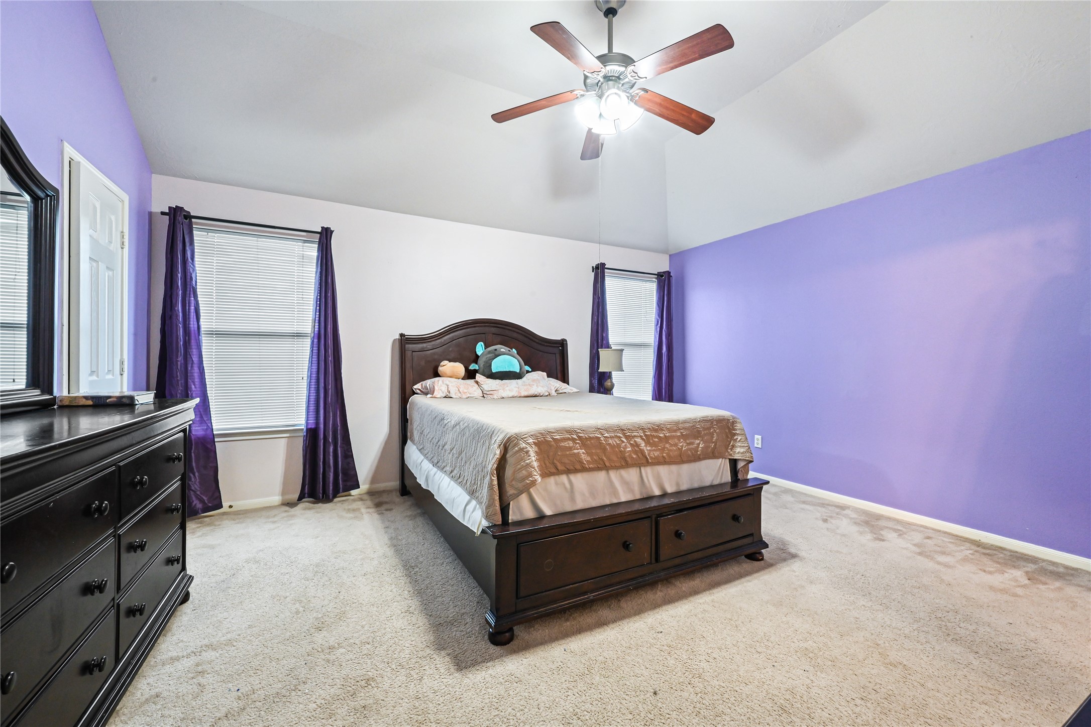 3726 Forney Ridge Lane Houston, TX 77047 - Photo 13 of 25 Spacious primary bedroom with natural light.