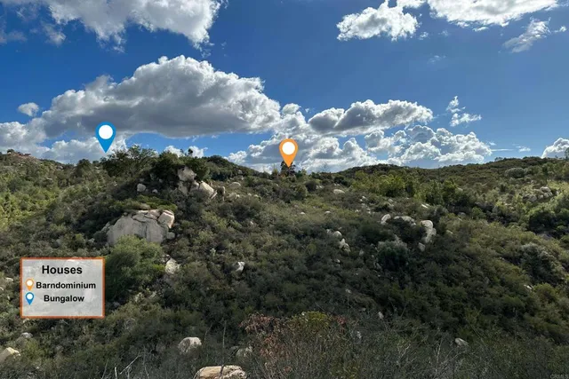 a view of a building in the background