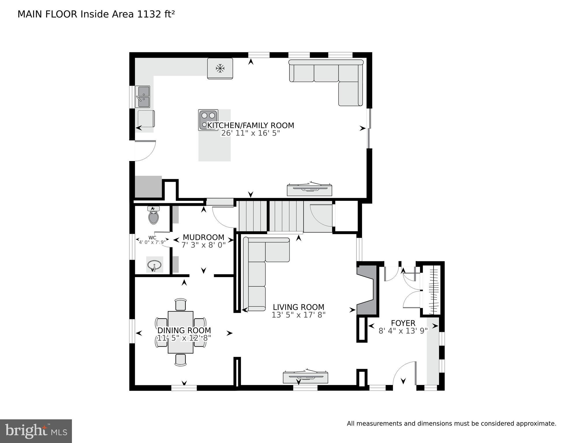 4304 Sleaford Road Bethesda, MD 20814 - Photo 26 of 28 Main level floor plan
