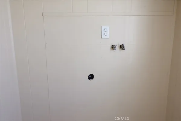 a close up of a shower