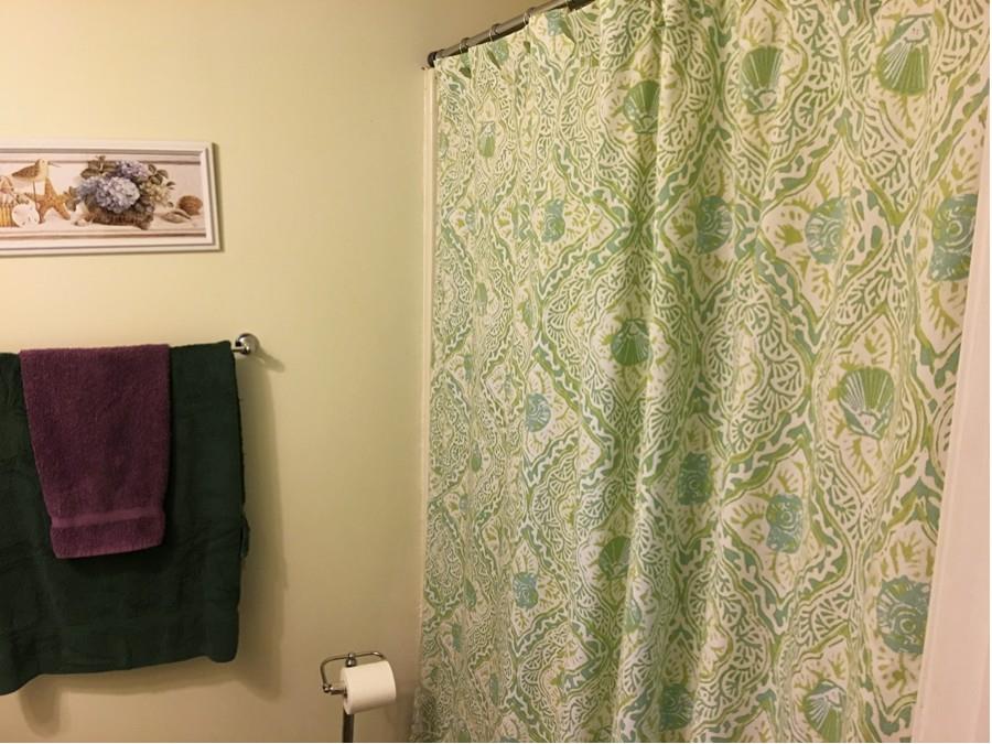 1008 Jacksons Valley Road Hermitage, TN 37076 - Photo 15 of 22 a bathroom with a toilet and a shower curtain
