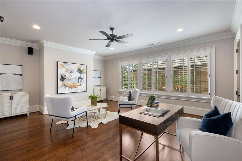 56 Mt Paran Road Northwest Atlanta, GA 30327 - Photo 34 of 52 a living room with furniture and a large window