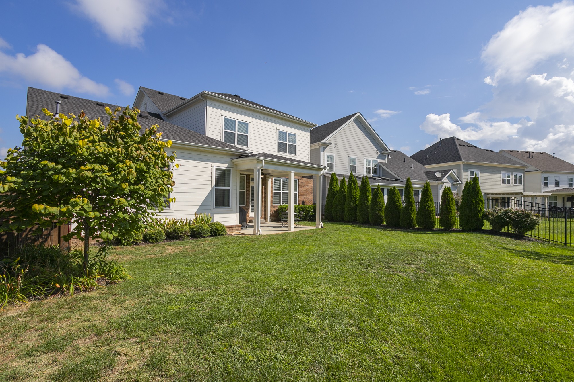 431 Avon River Road Franklin, TN 37064 - Photo 27 of 33 a front view of a house with a garden
