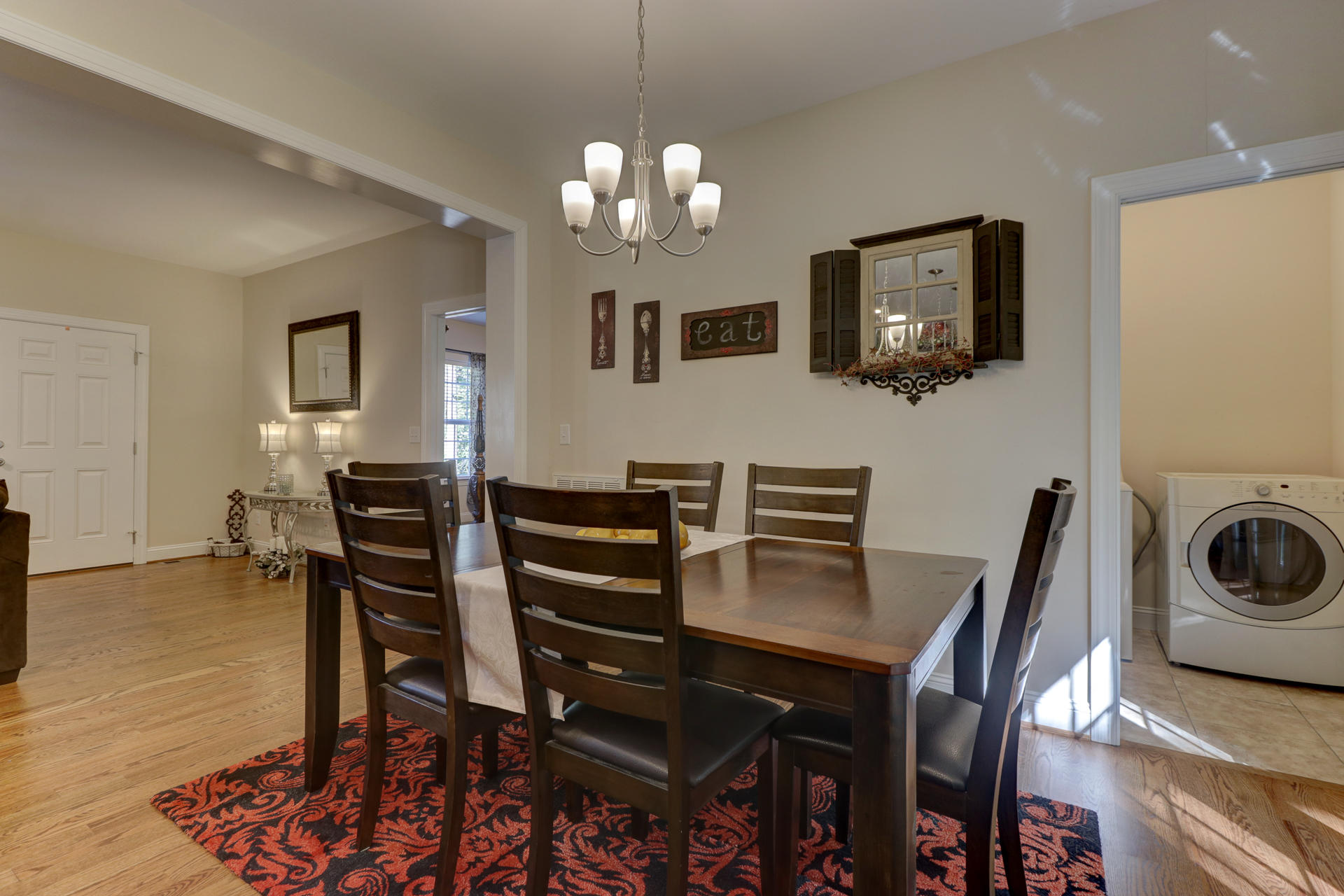17 Silver Shadow Road Hardy, VA 24101 - Photo 14 of 31 a view of a dining room with furniture and wooden floor