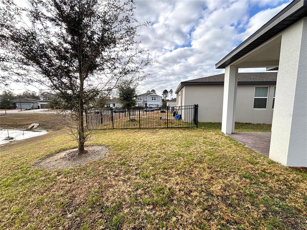 828 Rivers Crossing Street Clermont, FL 34714 - Photo 16 of 17 a backyard of a house with lots of green space