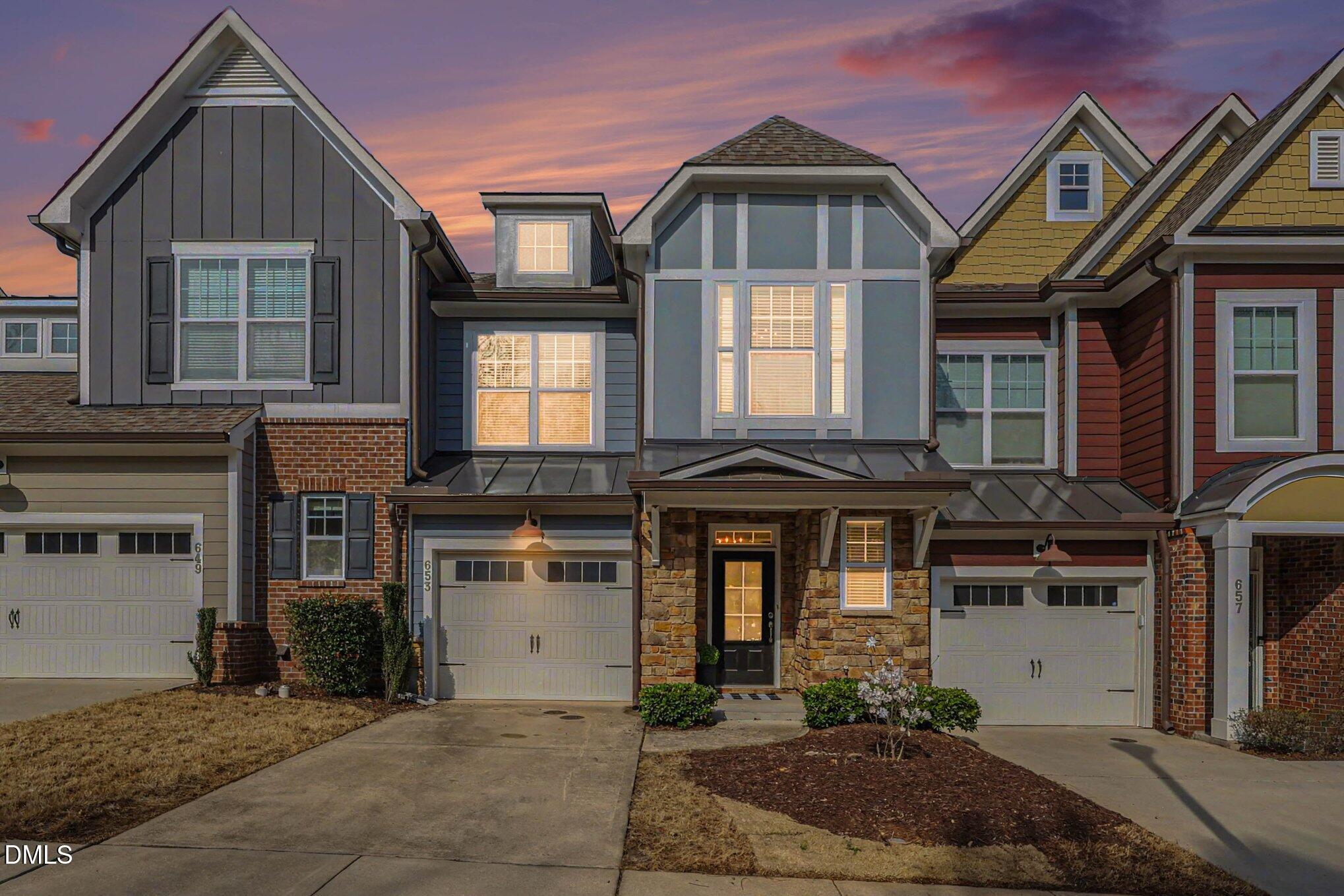 653 Fallon Grove Way Raleigh, NC 27608 - Photo 35 of 38 a front view of a house