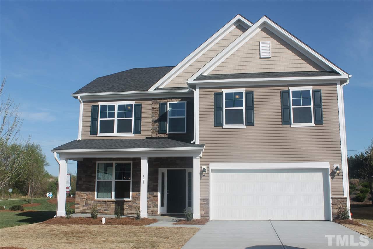 104 Hope Valley Road Knightdale, NC 27545 - Photo 3 of 15 a front view of a house with glass windows