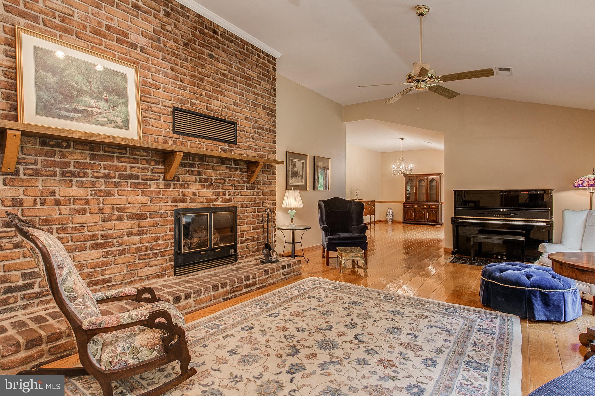 11896 Mountain Ash Road Clear Spring, MD 21722 - Photo 4 of 50 Two sided wood burning fireplace...