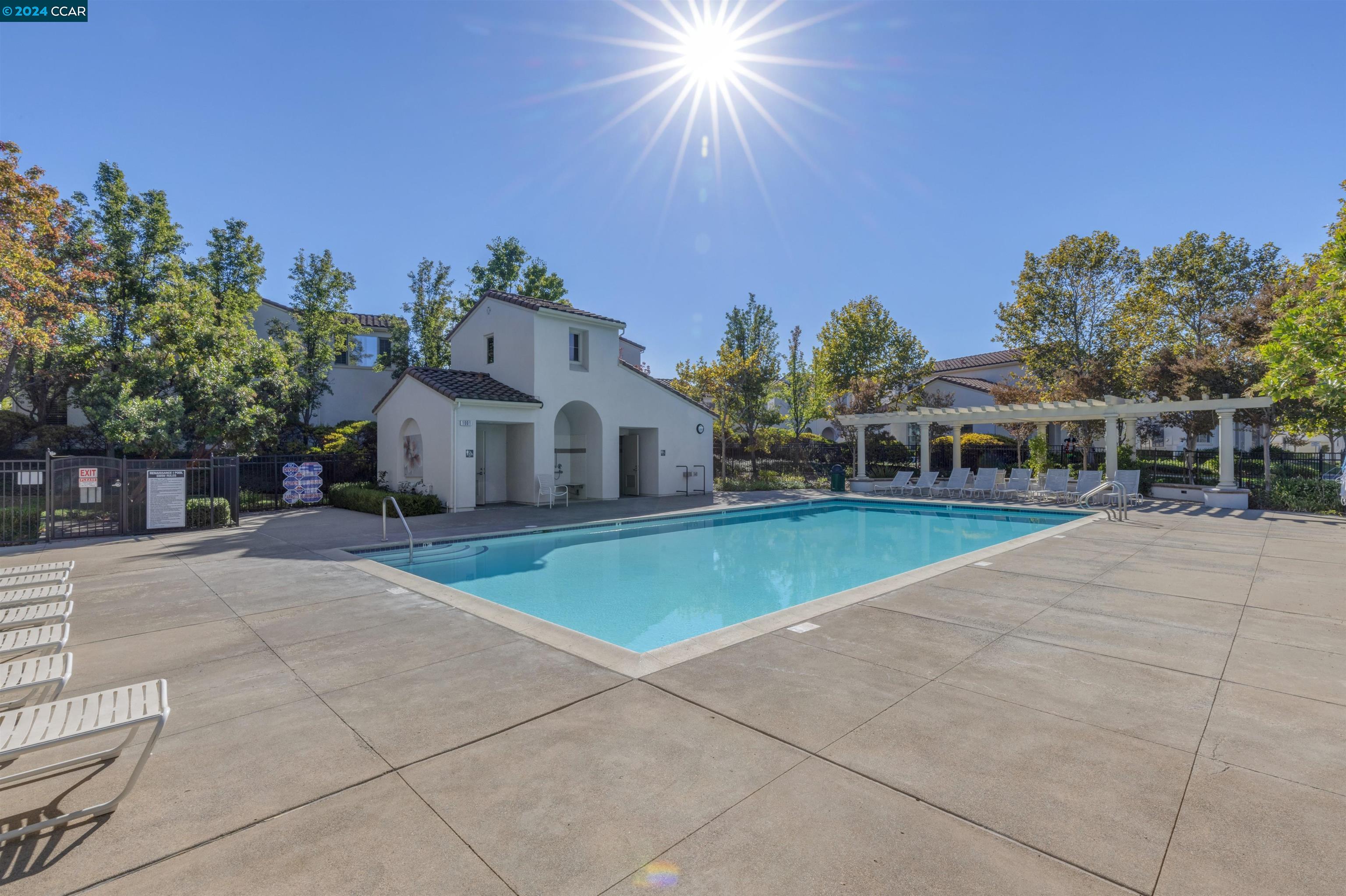 2000 Amaryllis San Ramon, CA 94583 - Photo 4 of 20 a view of a white house with a yard