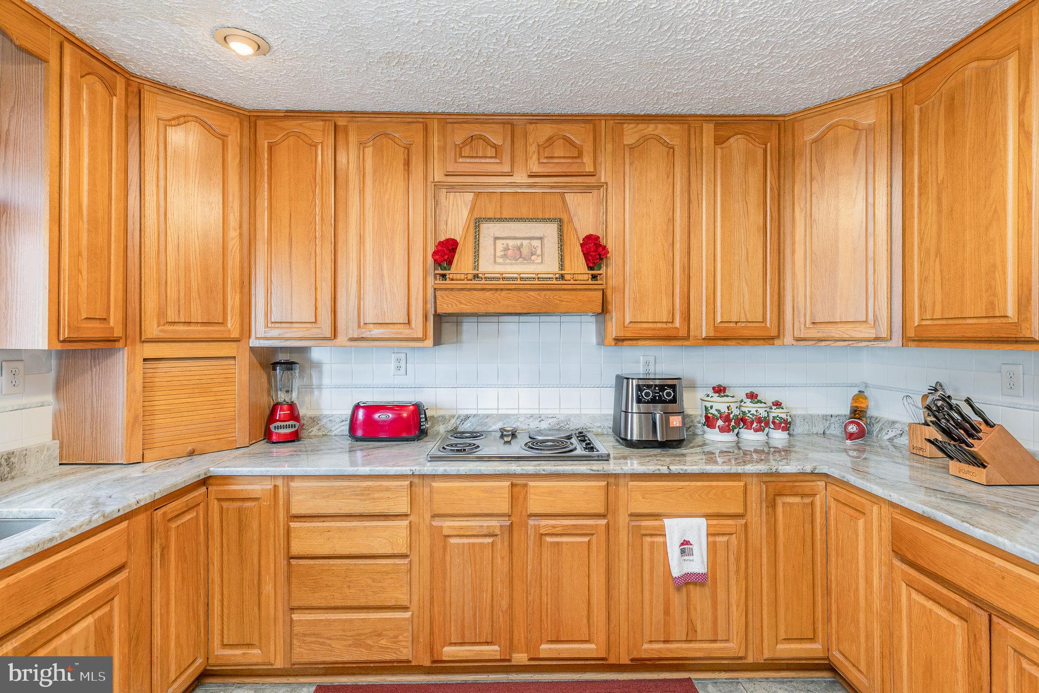 9121 Will Loop King George, VA 22485 - Photo 17 of 52 a kitchen with stainless steel appliances wooden cabinets and a sink