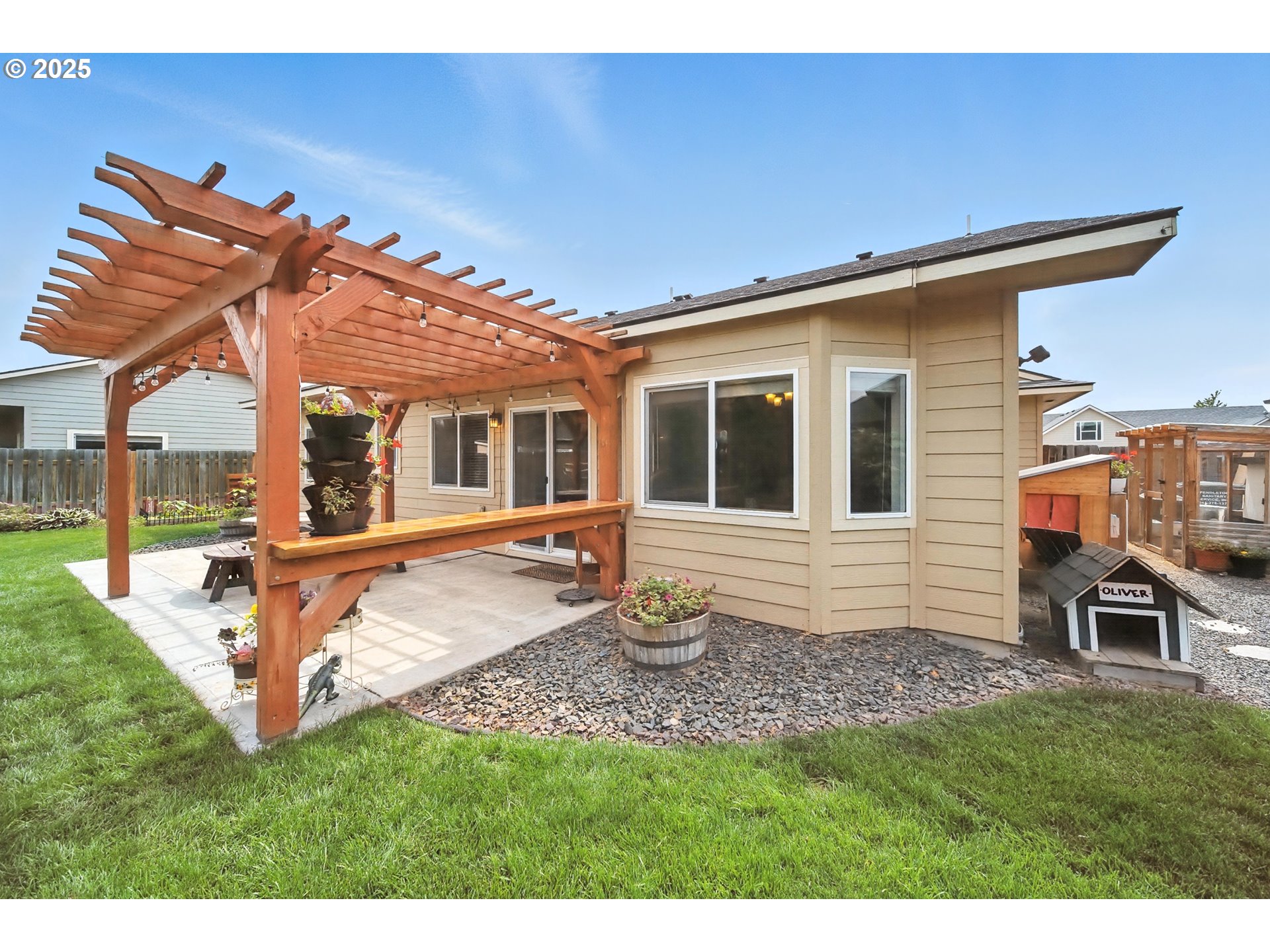 1908 Southwest 2nd Drive Pendleton, OR 97801 - Photo 32 of 40 a view of a house with a backyard