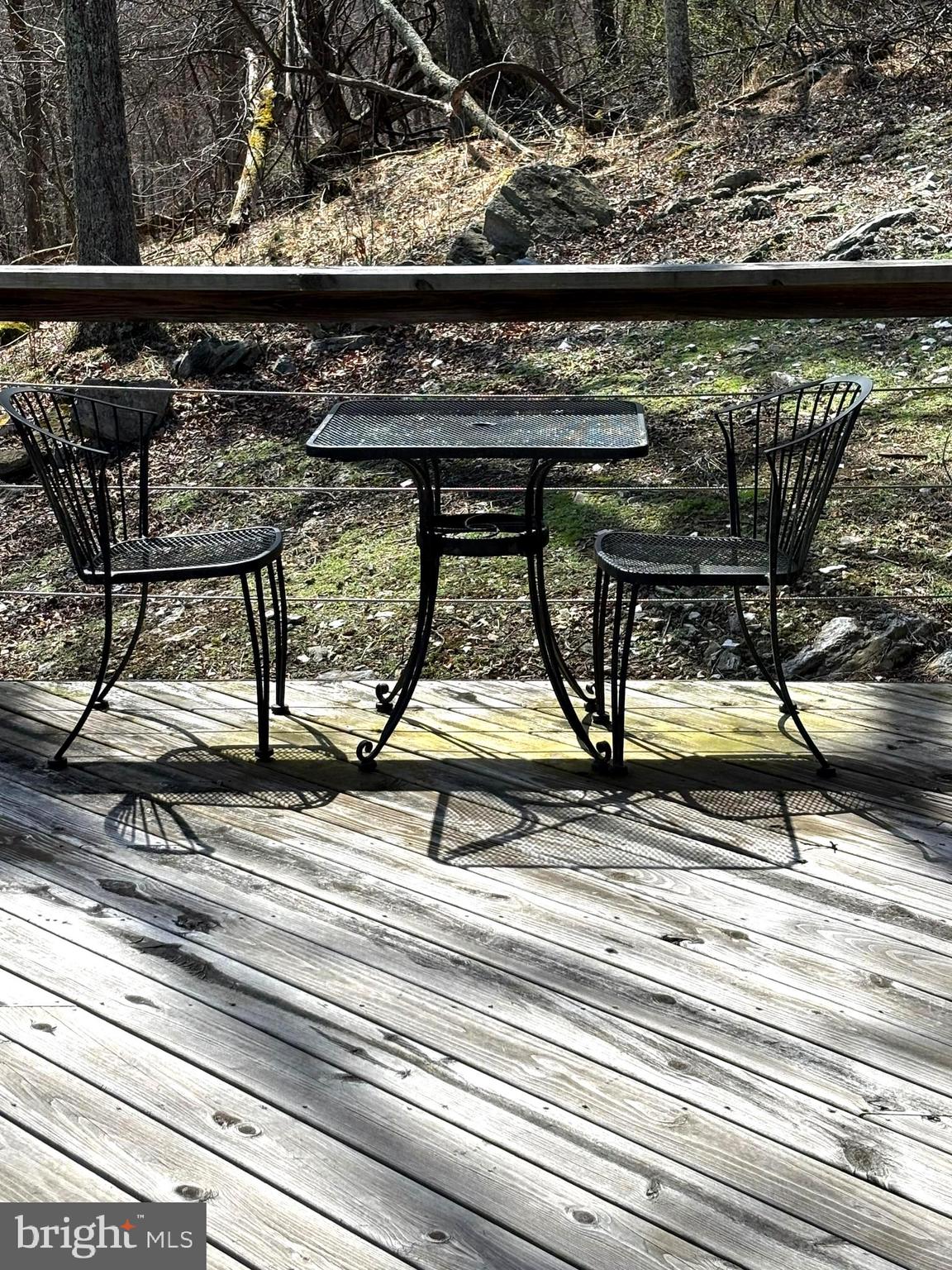 6751 High Knob Road Old Fields, WV 26845 - Photo 19 of 26 workspace with wooden floor