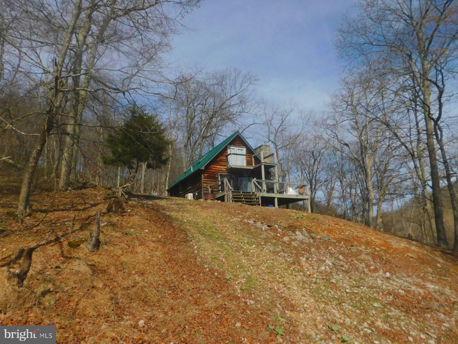 6751 High Knob Road Old Fields, WV 26845 - Photo 4 of 26 a dirt road covered with snow in front of house