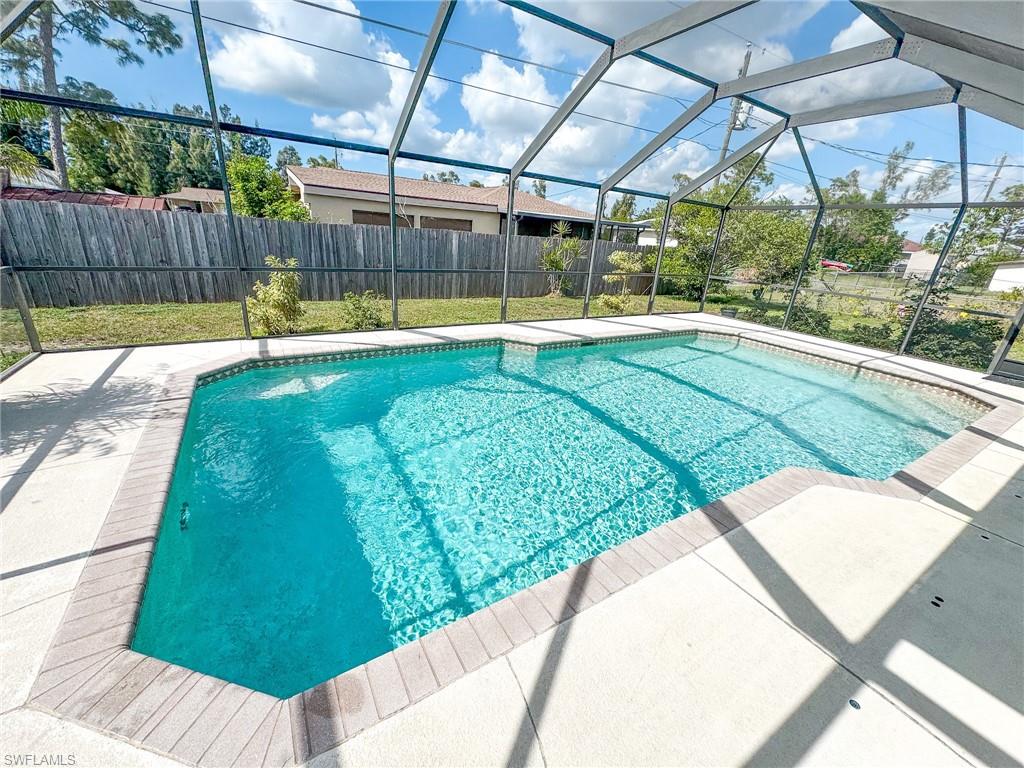 18584 Sebring Road Fort Myers, FL 33967 - Photo 23 of 25 View of swimming pool featuring a patio area