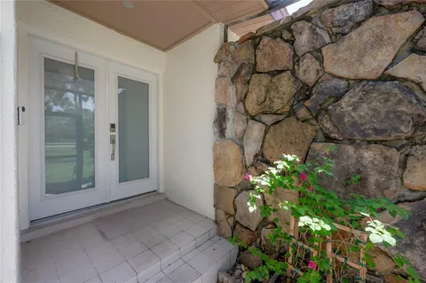 a view of a entryway