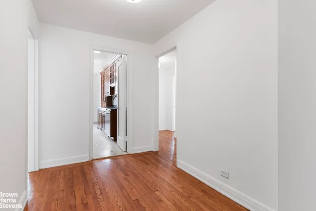 a view of a sink and mirror