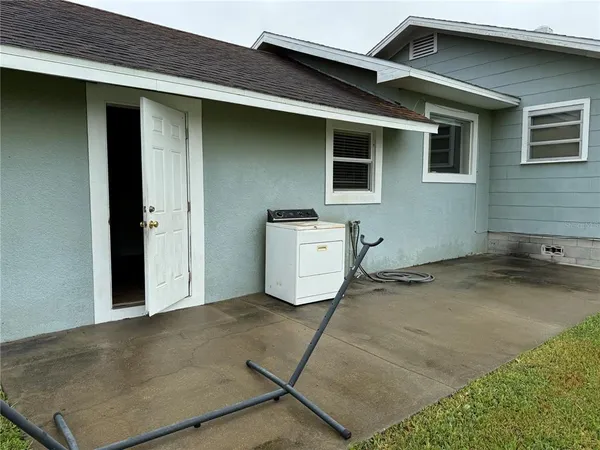 a view of a storage & utility room